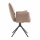 Polster Drehstuhl mit Armlehne Cremo Taupebraun