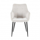 Armlehn Polsterstuhl Lucy gesteppt Perfekt Harmony Beige