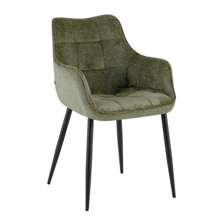 Armlehn Polsterstuhl Lucy gesteppt Perfekt Harmony Grün