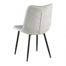 Polsterstuhl Lucy Stoff gesteppt Perfekt Harmony Grau