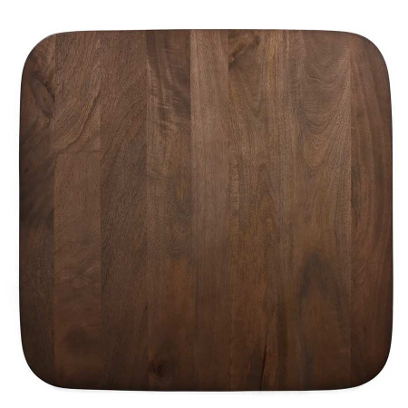 Gastronomie Holz Tischplatte Bistro- Bar- Stehtisch Walnuss 80 cm