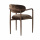 Polsterstuhl Soke harmonisch mit Armlehne Holzoptik Umber