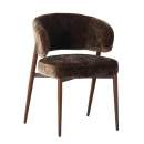 Gepolsterter Stuhl Soke extra Sitzkomfort Metallgestell...