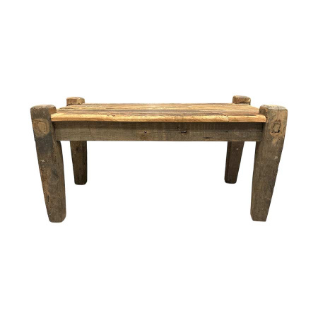 Rustikaler Altholz Cochtisch Shabby Chic 120 cm