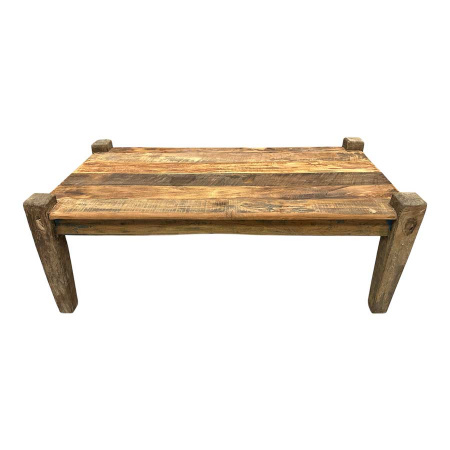 Rustikaler Altholz Cochtisch Shabby Chic 90 cm