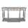 Shabby Chic Anrichte Holz grau Wandtisch Konsole 142 cm