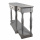 Shabby Chic Anrichte Holz grau Wandtisch Konsole 142 cm