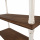 Landhausstil Holz Regal Lay braun weiß 210 cm