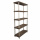 Landhaus Antikstyle Holz Regal braun cremeweiß 210 cm