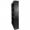 Bücherschrank Lay Vintage Holz schwarz Bücherregal