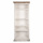 Bücherschrank Landhausstil weiß Holz Bücherregal 80 cm