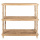 Brocante Holz Regal naturell Gestell White Wash