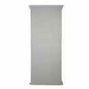 Holz Bücherschrank Shabby Chic Lay grau 195 cm