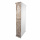 Holz Bücherschrank Shabby Chic Lay beige braun 195 cm
