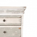 Holz Kommode Lay Shabby Chic 7 Schubladen versetzt