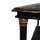 Holz Fächer Regal Lay Vintage schwarz gold 110 cm
