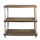 Landhaus Antikstyle Holz Fächerregal 110 cm