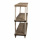 Landhaus Antikstyle Holz Fächerregal 110 cm