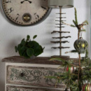 Shabby Chic Kommode Holz 5 Schubladen Schrank