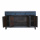 Sideboard recyceltes Mixholz Vintage blau 156 cm