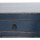 Sideboard recyceltes Mixholz Vintage blau 156 cm