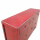 Sideboard recyceltes Mixholz Vintage rot 157 cm