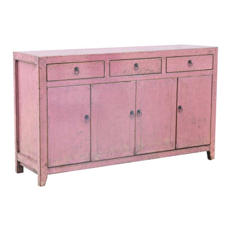 Sideboard recyceltes Mixholz Vintage rose 156 cm