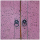 Sideboard recyceltes Mixholz Vintage rose 156 cm