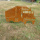 Deko LKW Metall Truck Rostpatina Gartenstecker