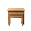 Holz Beistelltisch Set Erik Wildeiche geölt mit...
