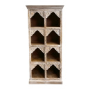 Jaroka Holzschrank Vintage White Wash 180x90