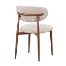 Japandi Polsterstuhl Scandy Metall Gestell Oatly