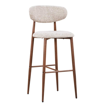 Barhocker Japandi Metall Gestell Oatly Barstuhl