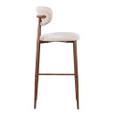 Barhocker Japandi Metall Gestell Oatly Barstuhl