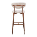 Barhocker Japandi Metall Gestell Oatly Barstuhl