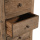 Hochkommode Rook altes rustikales Holz 5 Schubladen