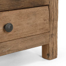 Kommode Rook altes rustikales Holz 3 Schubladen