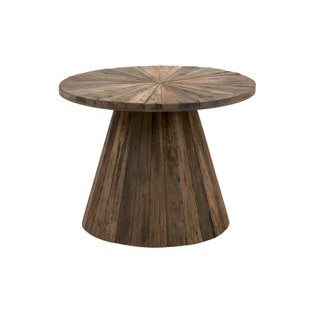 Runder Beistelltisch Rook altes rustikales Holz 60 cm