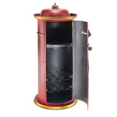 Postbox Bartresen mit Weinschrank Vintage Metall