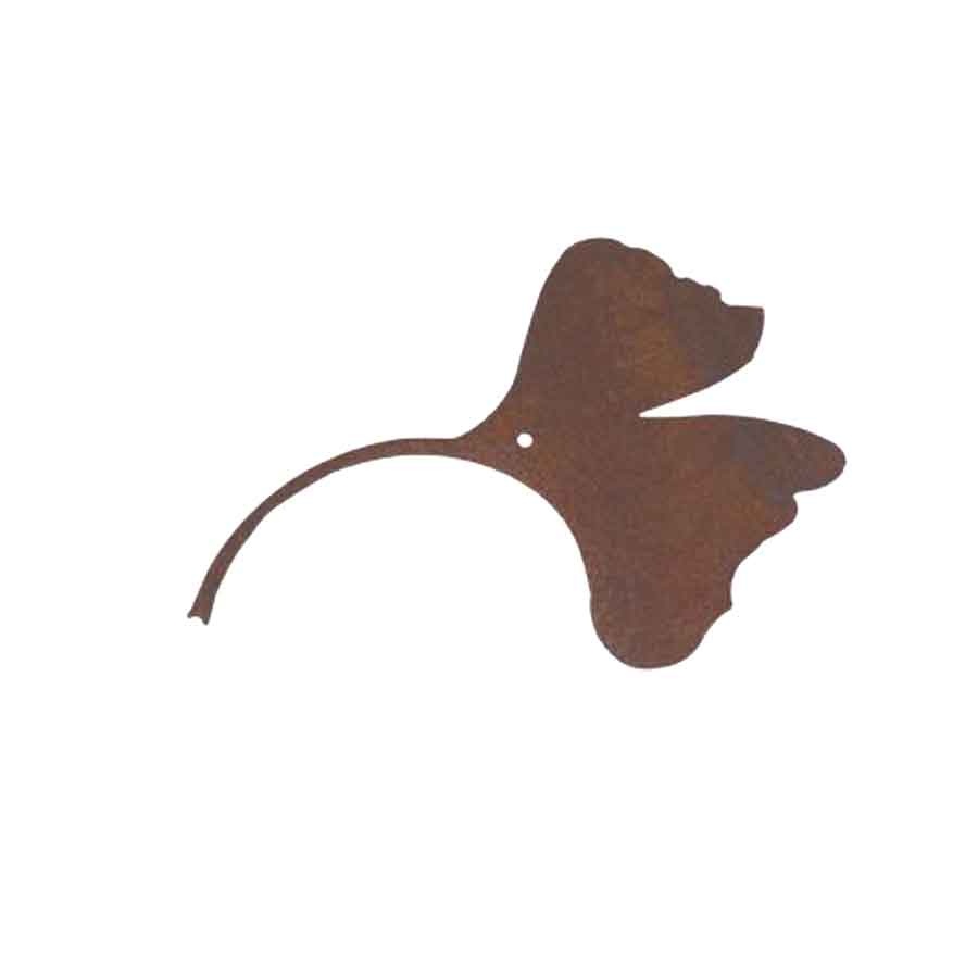 Serviettenhalter Aus Metall Mit Ginkgo-Blatt – 19 X 18 Cm | Rustikal, Flach, Für Tisch & Outdoor
