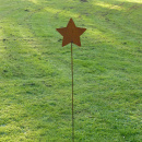 Metall Stern 100 cm Bodenstecker