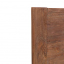 Teakholz Tischplatte Lea natural quadratisch 80 cm