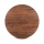 Holz Tischplatte Teak Lea rustikal rund 90 cm