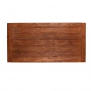 Teak Platte Tisch Lea natural Massivholz 200 cm