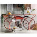 Fahrrad Moto Bike Konsole Tisch mit Korb 183 cm