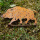 Bastel Deko Wildschwein 150 mm Metall Rost