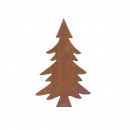Tannenbaum Weihnachtsdeko Metall zum basteln 12 cm
