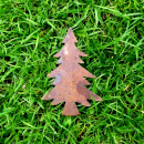Tannenbaum Weihnachtsdeko Metall zum basteln 12 cm