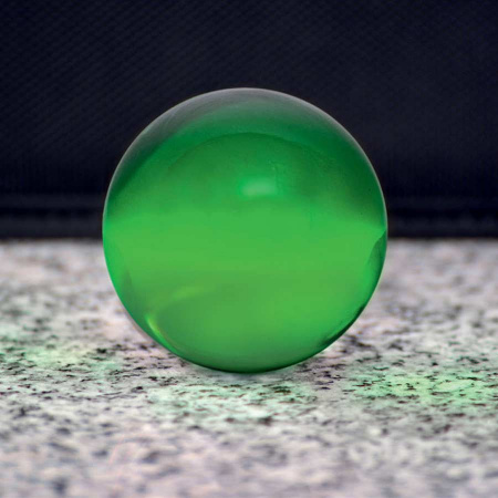 Glas Smaragdgrün